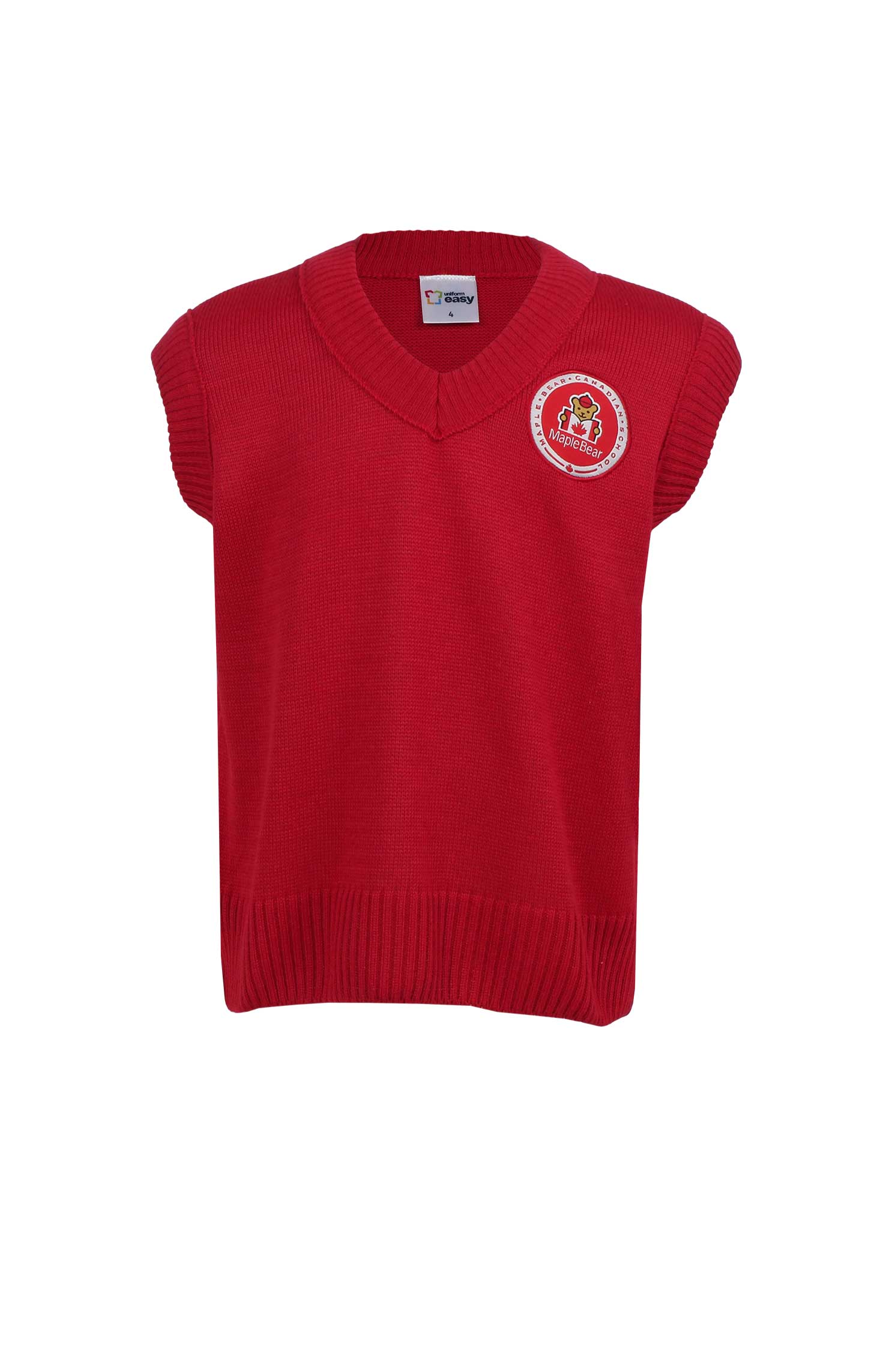 Colete de Lã Uniforme Maple Bear Infantil